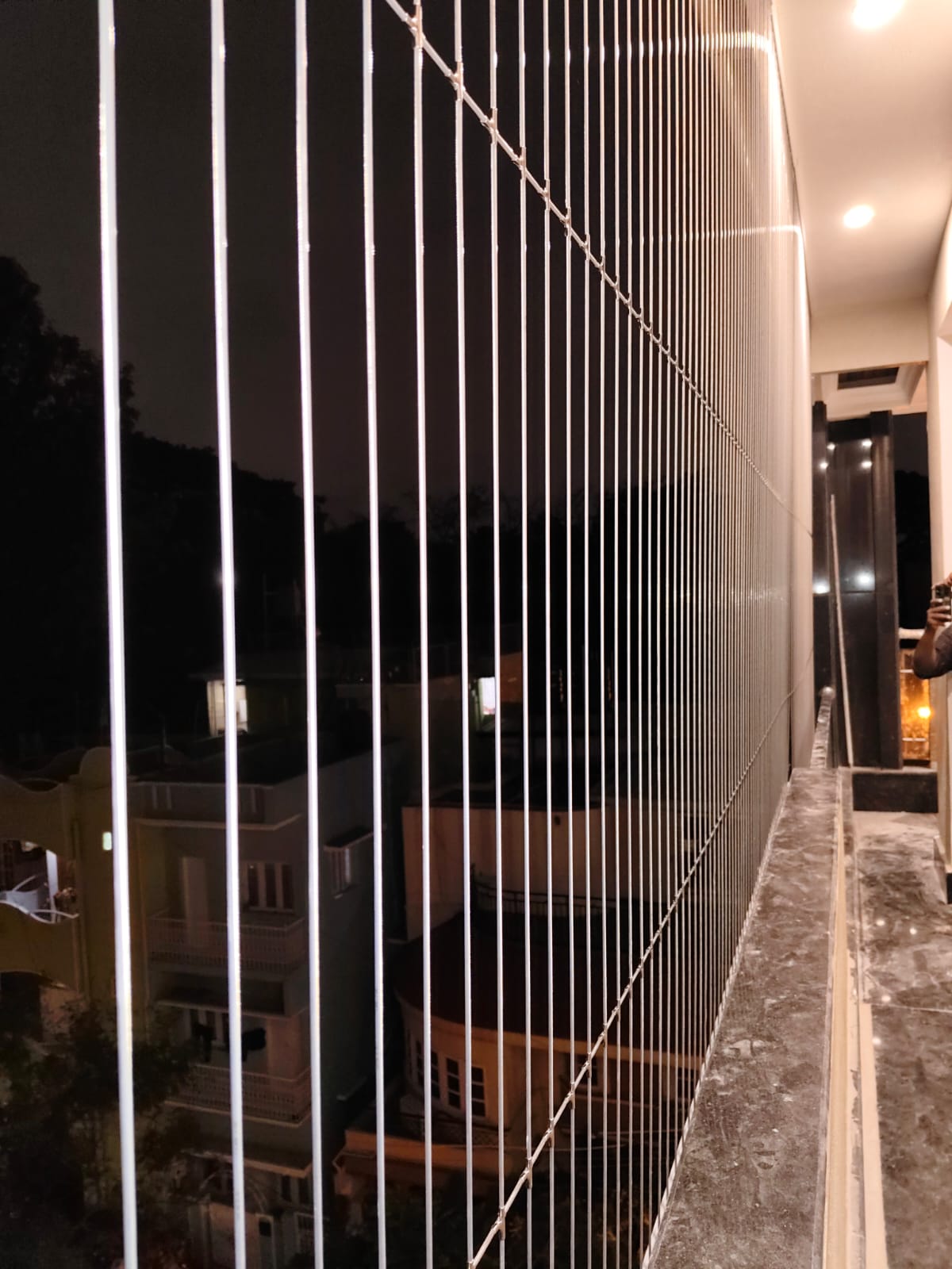 Invisible Grills Installation